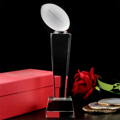 Crystal Football Trophy 