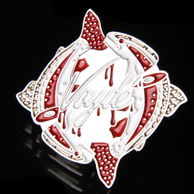 Custom metal lapel pins badge epoxy lapel pins maker