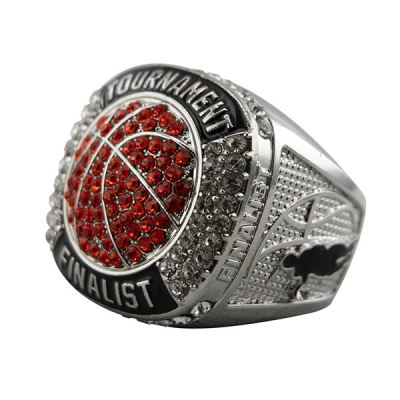 Custom Basketball Tournament Finalist Rings