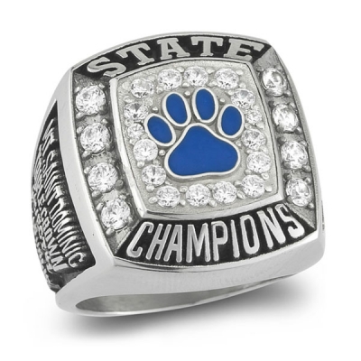 Customzied championship rings for sports teams