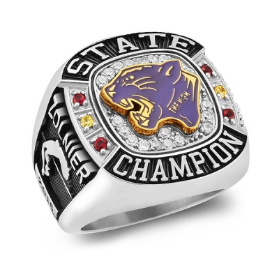 Personalized stainless steel championship rings maker