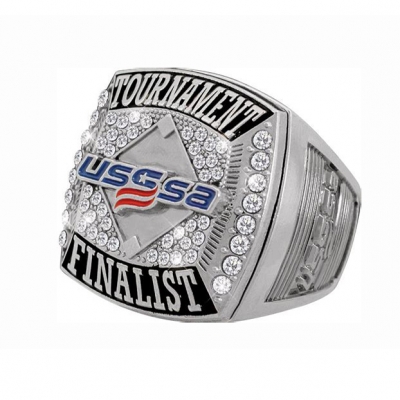 USSSA youth baseball championship rings finalist rings